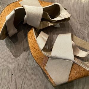 Women’s wedges worn once. 2 colors available. Size 11